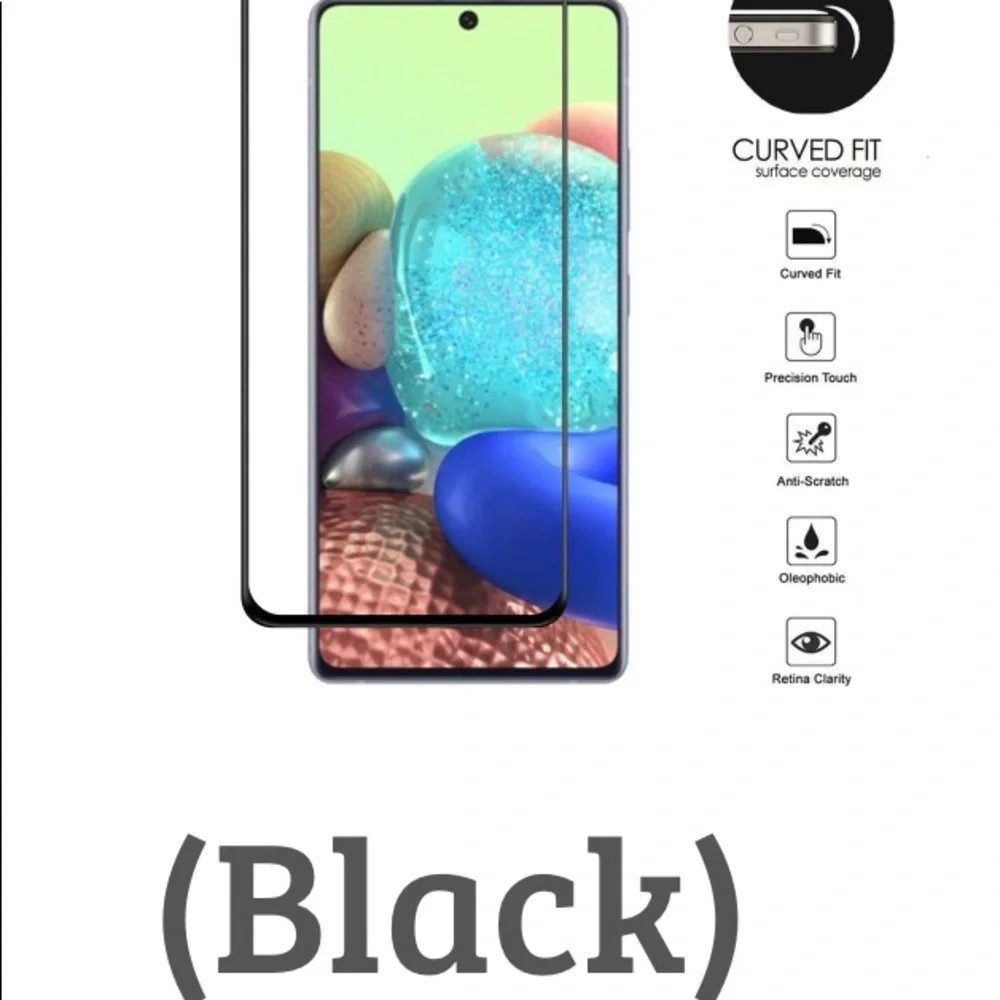 Samsung A71 5G case & Tempered Glass